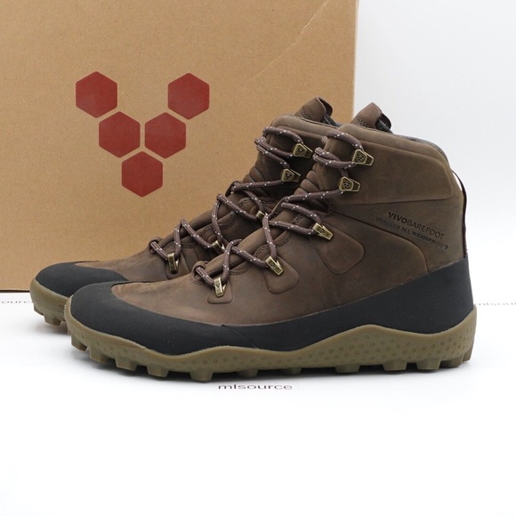 NEW Men's VivoBarefoot Tracker All Weather SG Waterproof Shoes
